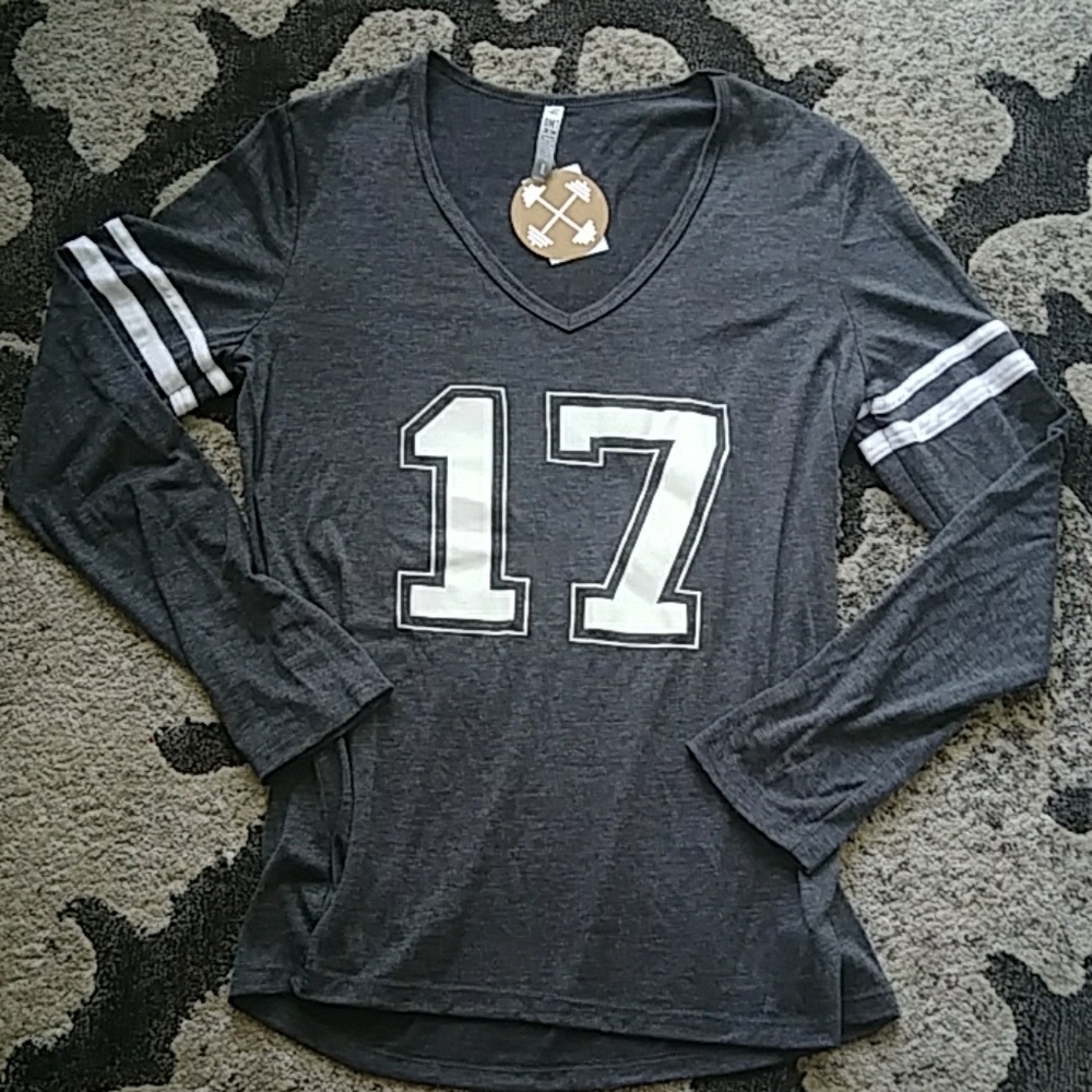 Sporty Cute Active Boi Androgynous Long Sleeve T